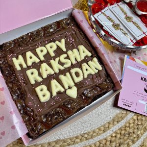 CUSTOMISABLE MESSAGE BROWNIE
