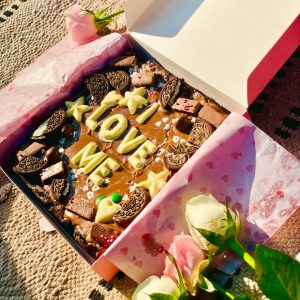 CUSTOMISABLE MESSAGE BROWNIE